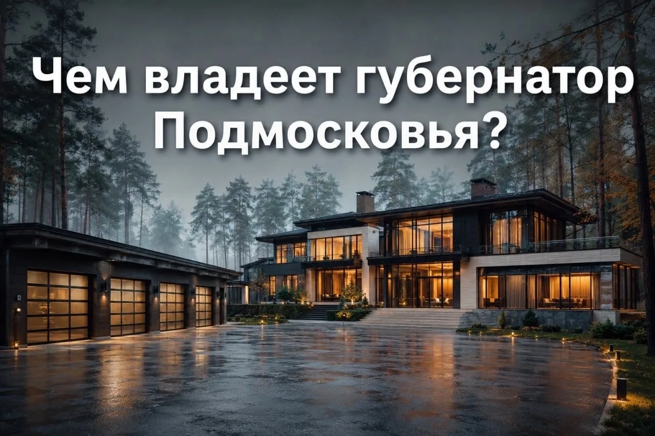 Гараж на 360 метров и портфель на сотни миллионов. Как живет и чем владеет губернатор П...