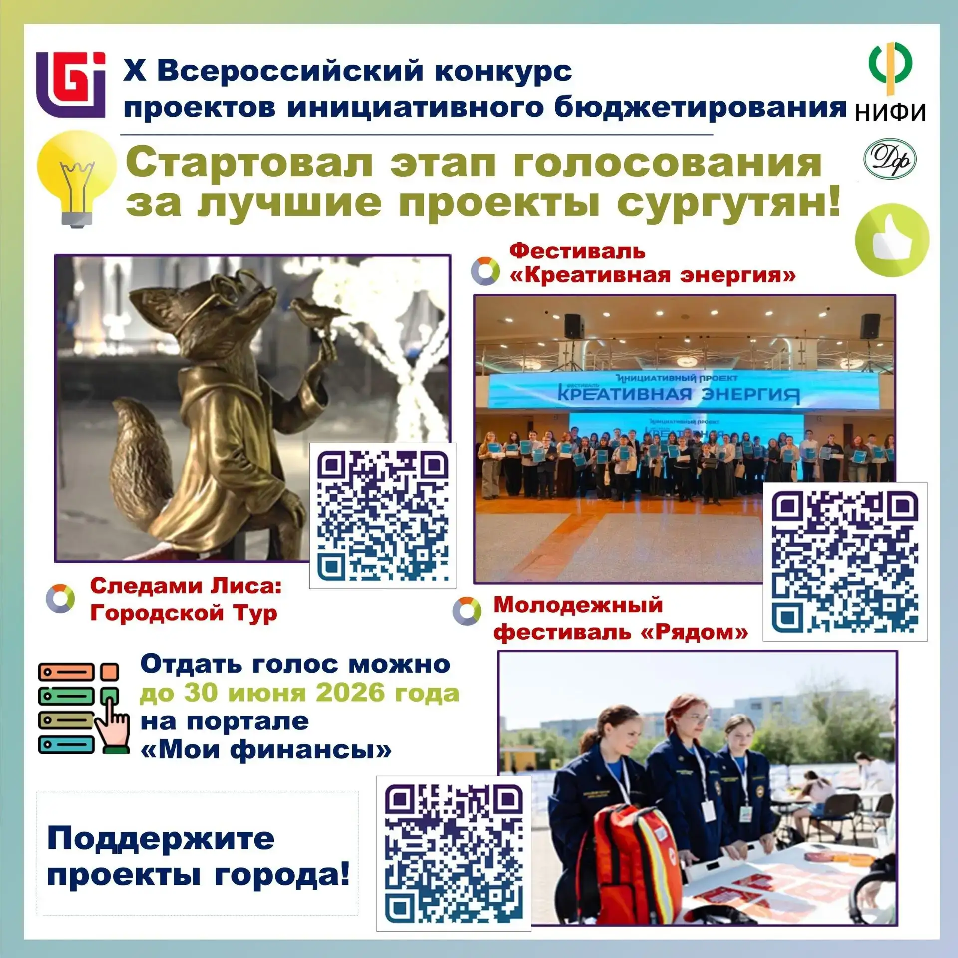 Стартовал X Всероссийский конкурс проектов инициативного бюджетирования, организованного Научно-иссл