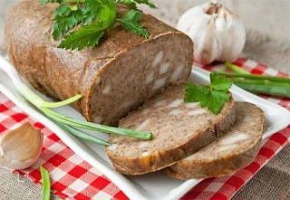 ДОМАШНЯЯ ПЕЧЕНОЧНАЯ КОЛБАСА