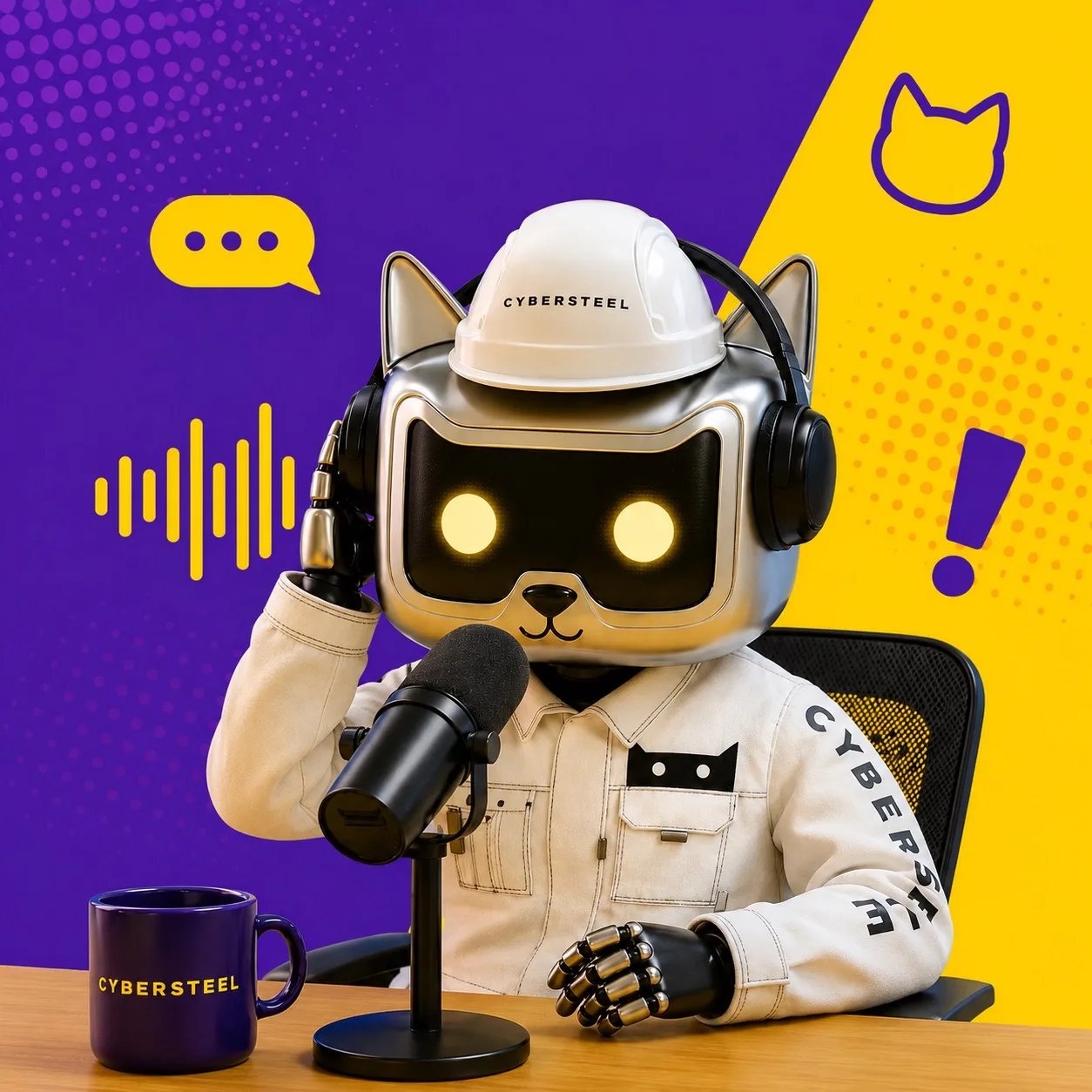 🎉CYBERSTEEL запустила свой первый аудиоподкаст!