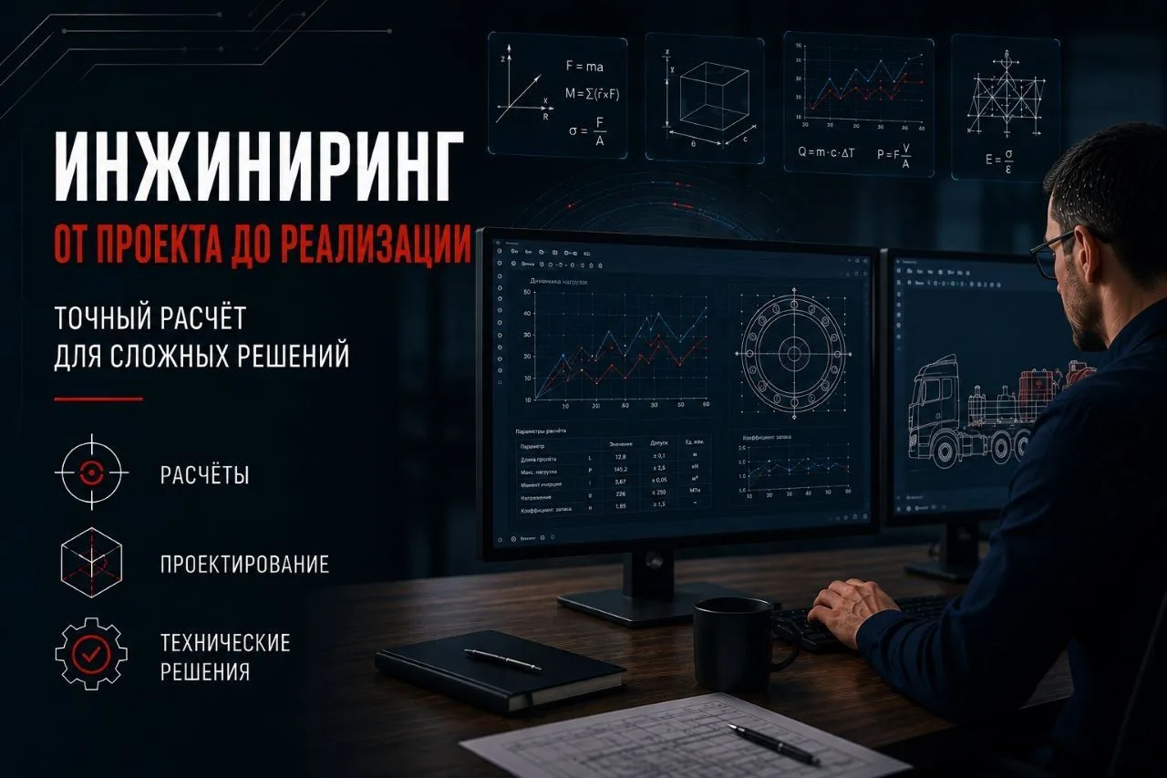 СЛОЖНЫЕ ПРОЕКТЫ ТРЕБУЮТ ТОЧНЫХ РЕШЕНИЙ: ИНЖИНИРИНГ ОТ «НЕГАБАРИТИКИ» 🔥
