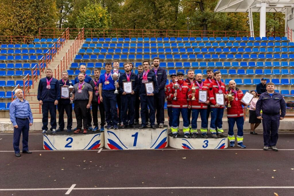 Лучшие среди спасателей определились по итогам многоборья