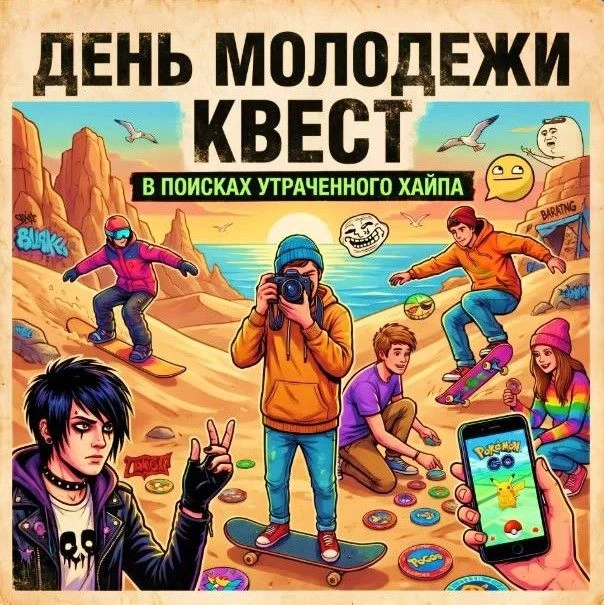 🔥 Готов к настоящему приключению? 🔥
⁣
📢 27 июня 2026 в рамках Молодёжного фестиваля пройдёт захва