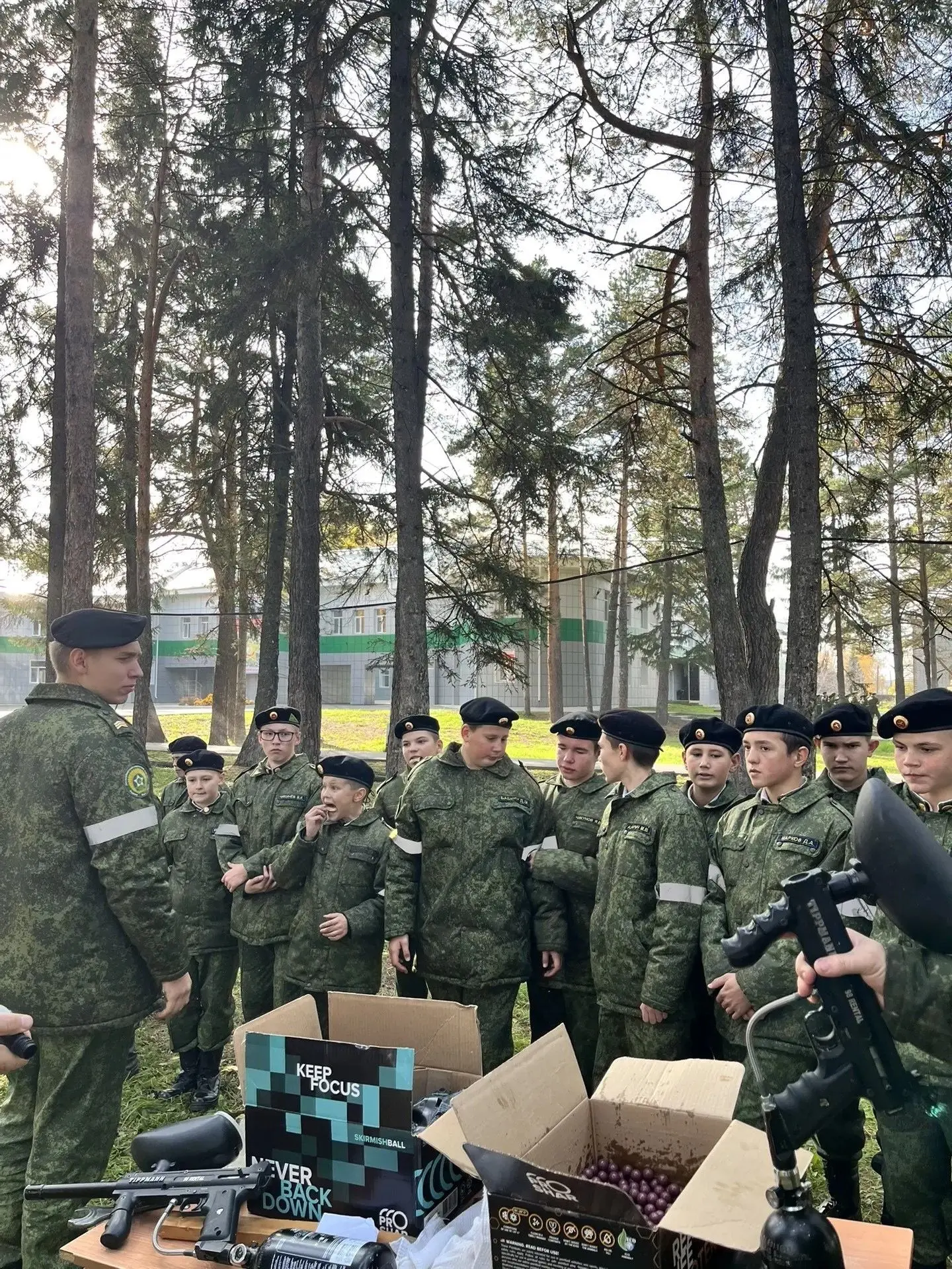 В Лесосибирском кадетском корпусе прошло традиционное мероприятие «Кадетская застава»