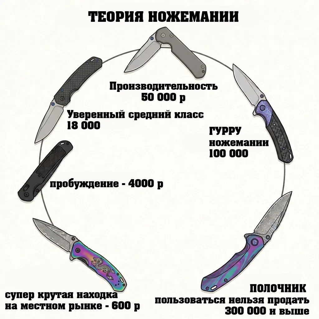 Остановился на ноже с дракончиком 😁