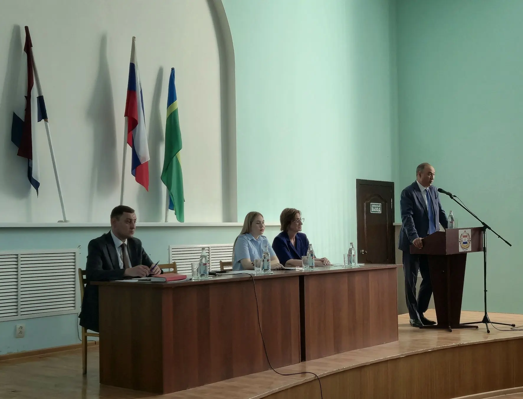Общешкольное собрание: говорили прямо и по делу 🎙️