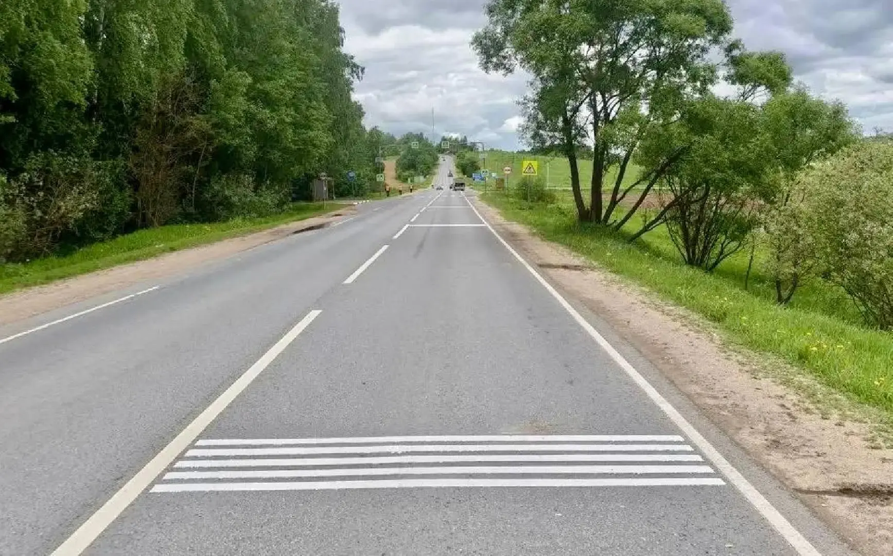 На дорогах Подмосковья завершили обустройство шумовых полос
