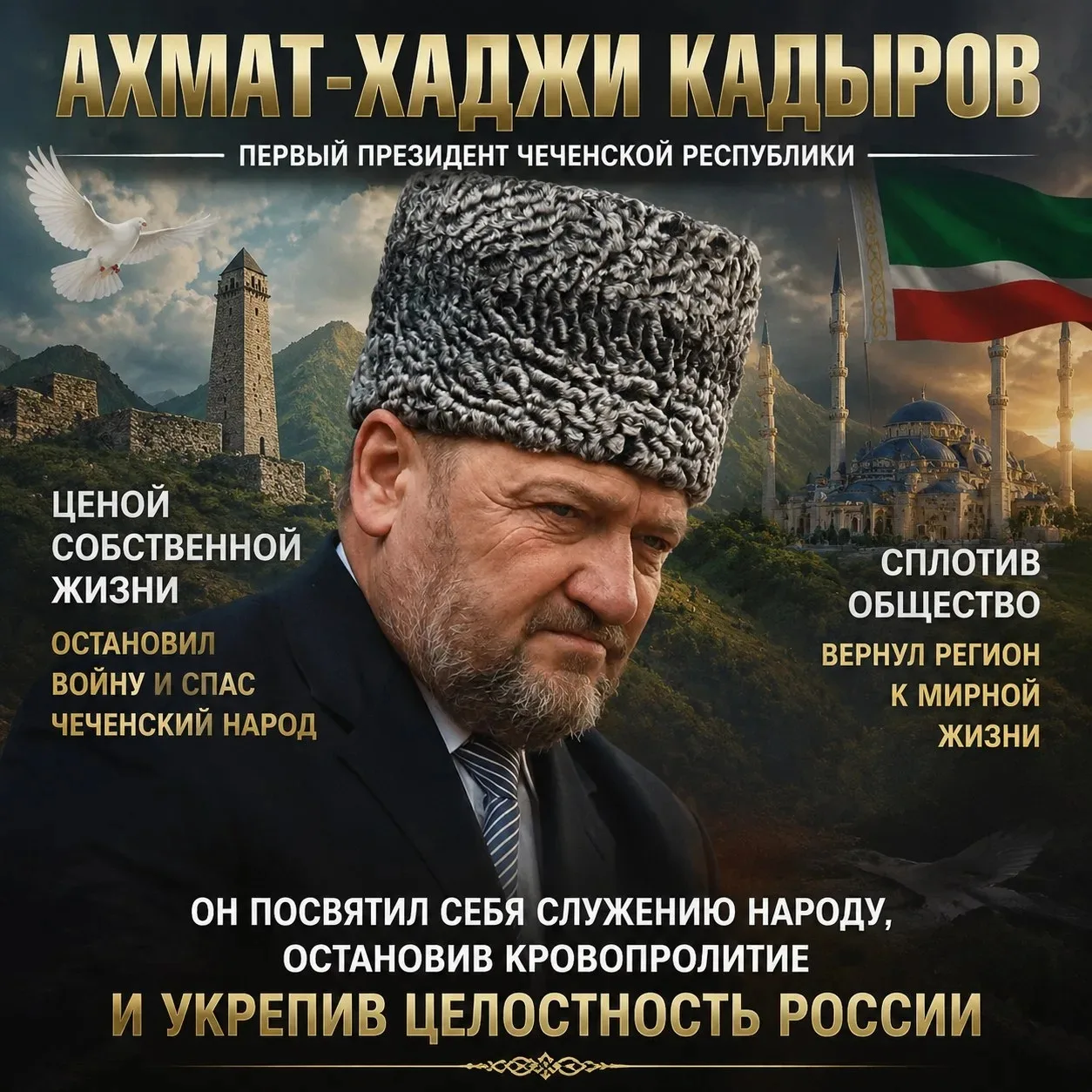 День памяти и скорби в Чеченской Республике