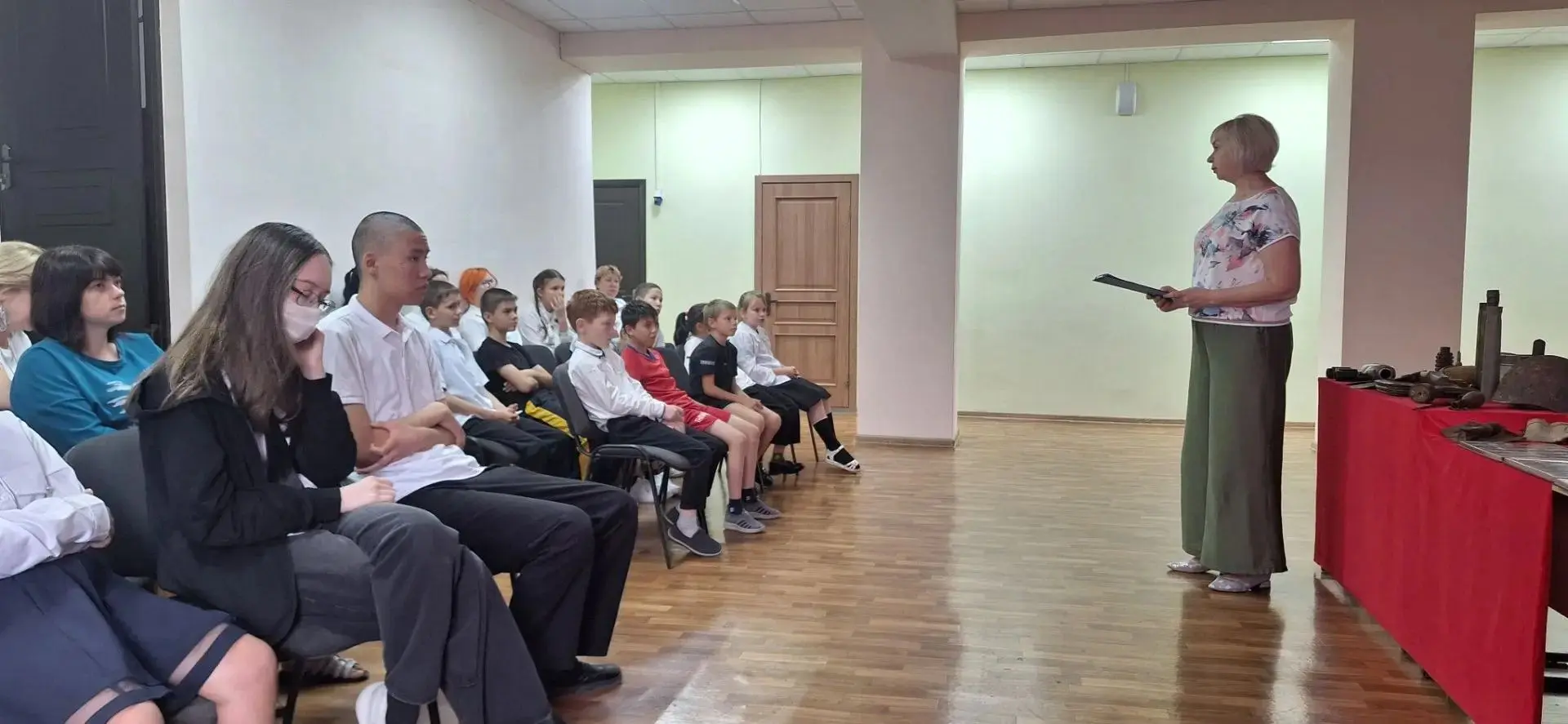 Урок мужества для юных пациентов: