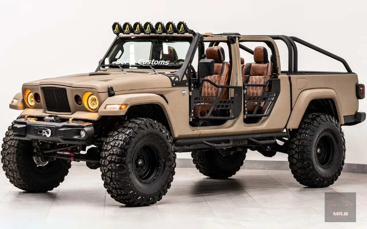 SoFlo Customs показала Jeep Gladiator 2026 модельного года в исполнении Kaizer Edition. Главная особ