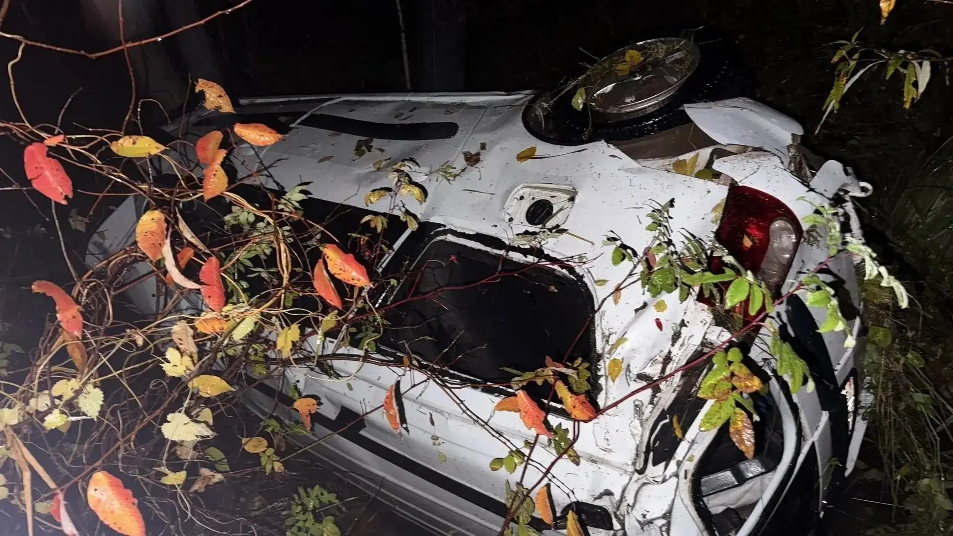 🚨 ДТП в Сарапульском районе: автомобиль опрокинулся, водитель в больнице