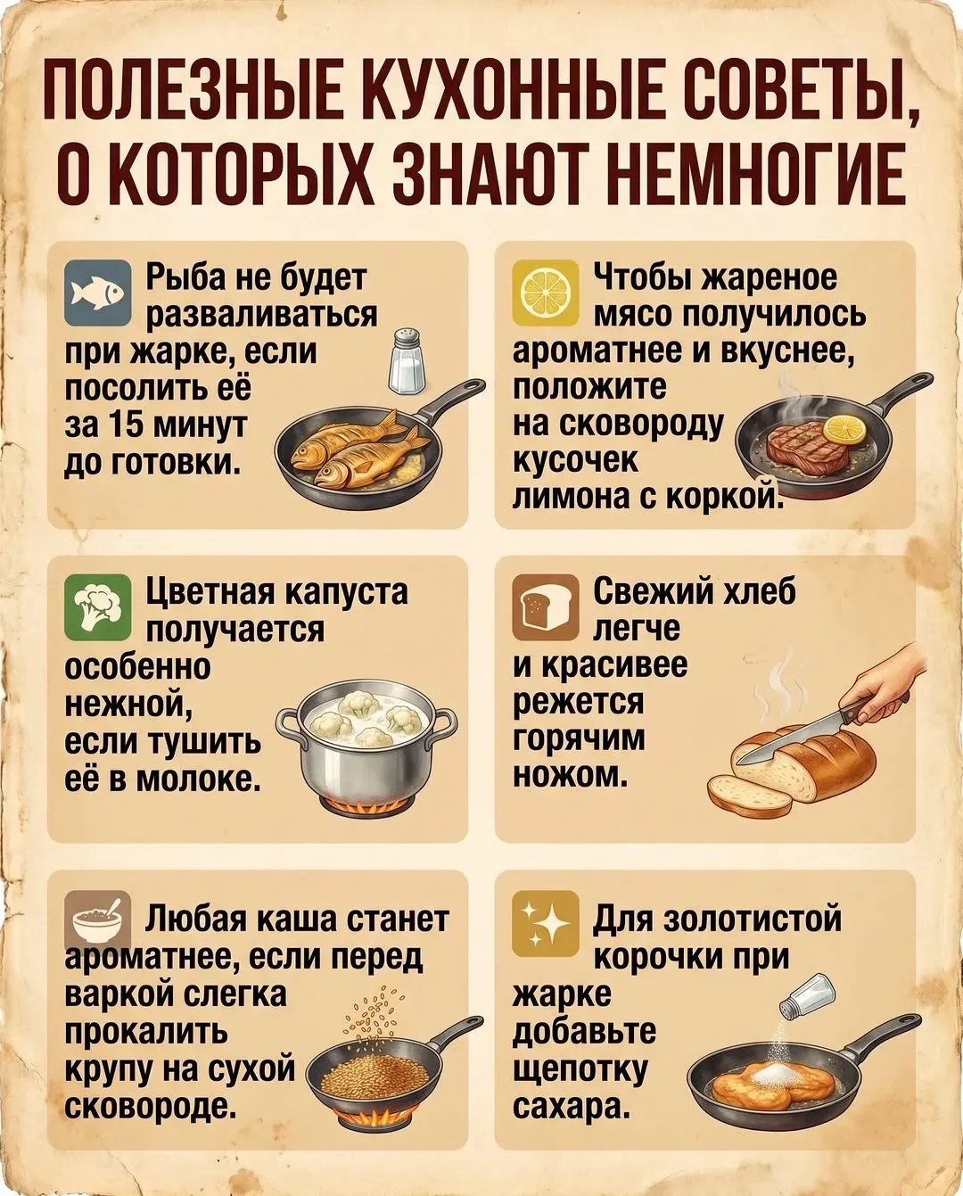 Маленькие кулинарные детали реально меняют результат 🤩

• Если заранее посолить рыбу — белок станов