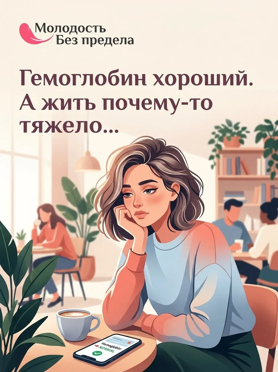 Гемоглобин хороший. А жить почему-то тяжело…