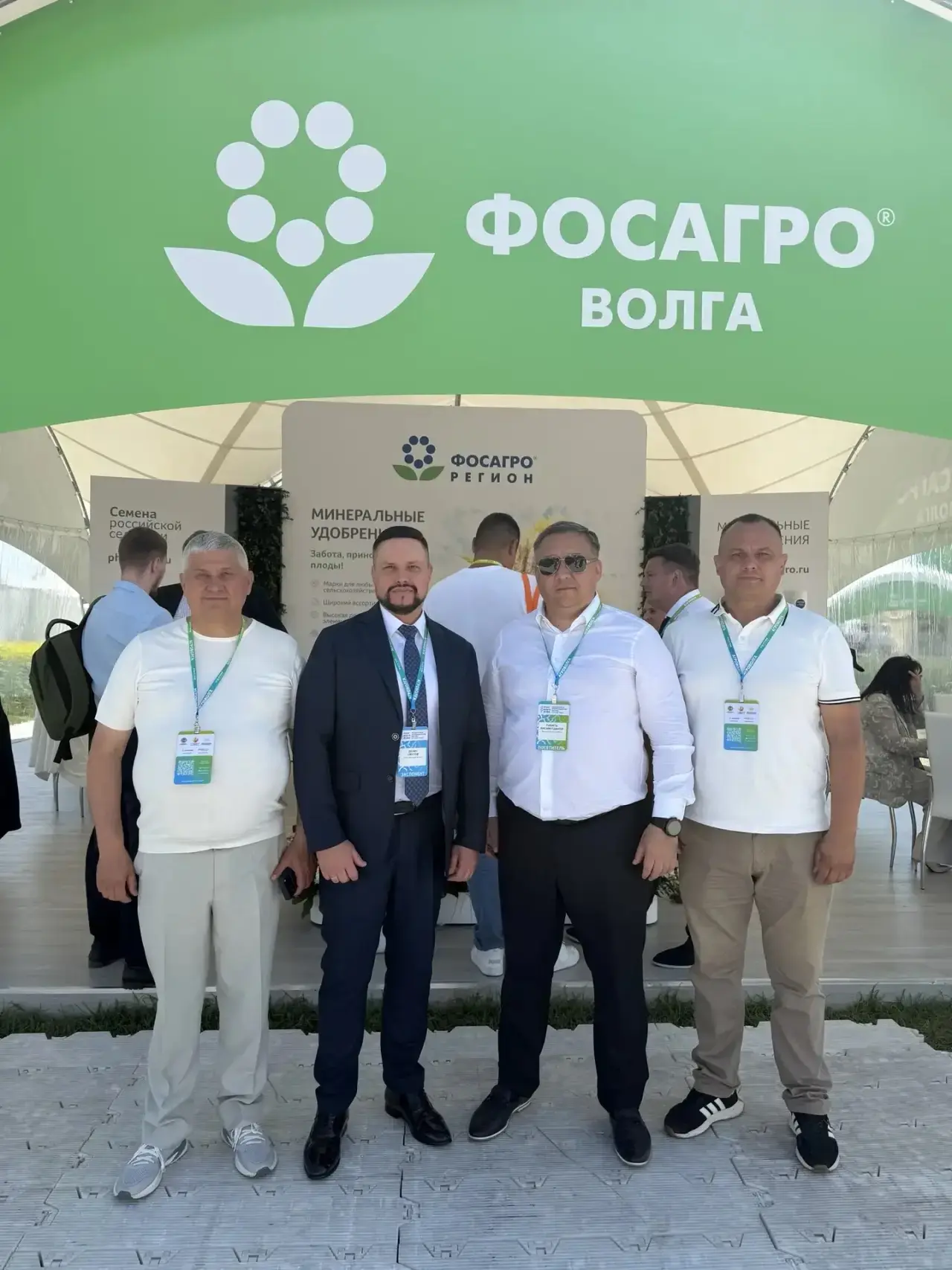 Сегодня мы работаем в «Kazan Expo», где началась Международная агропромышленная выставка «Агроволга-