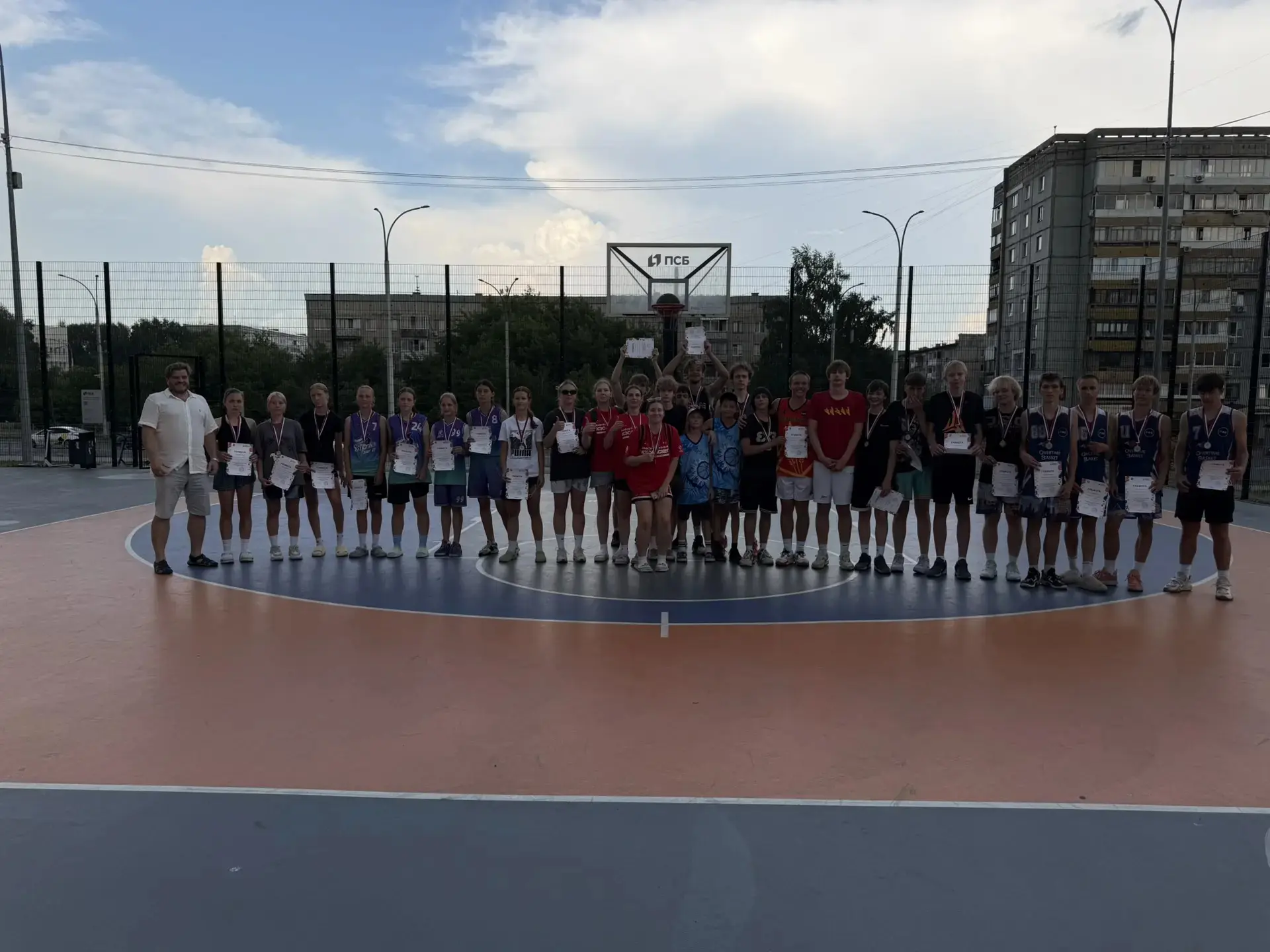 🏀Накануне дня молодежи СШ №2  совместно с Федерацией баскетбола г. Кемерово был проведен открытый г
