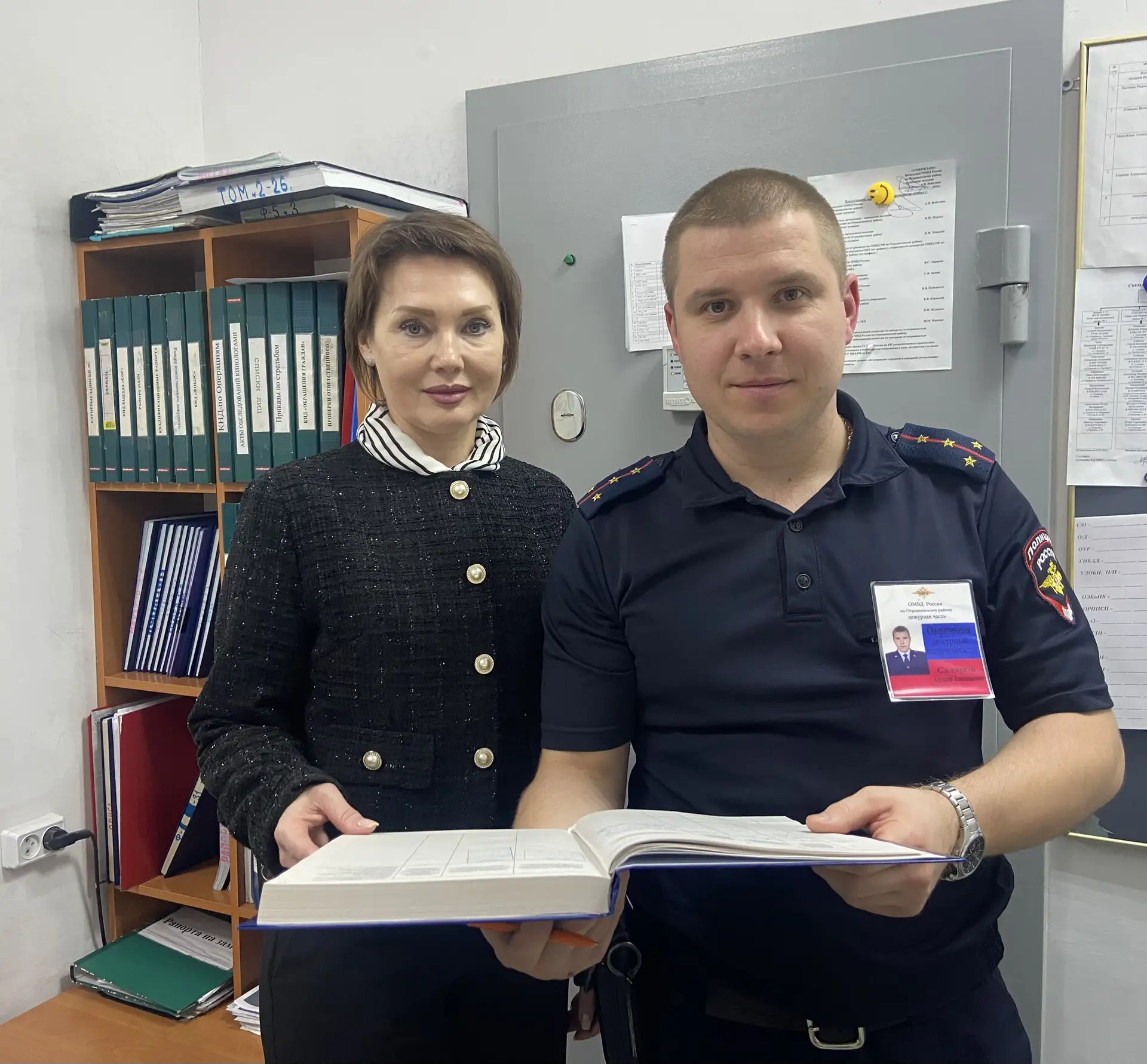 ⚡️В рамках осуществления общественного контроля за деятельностью полиции председатель О...