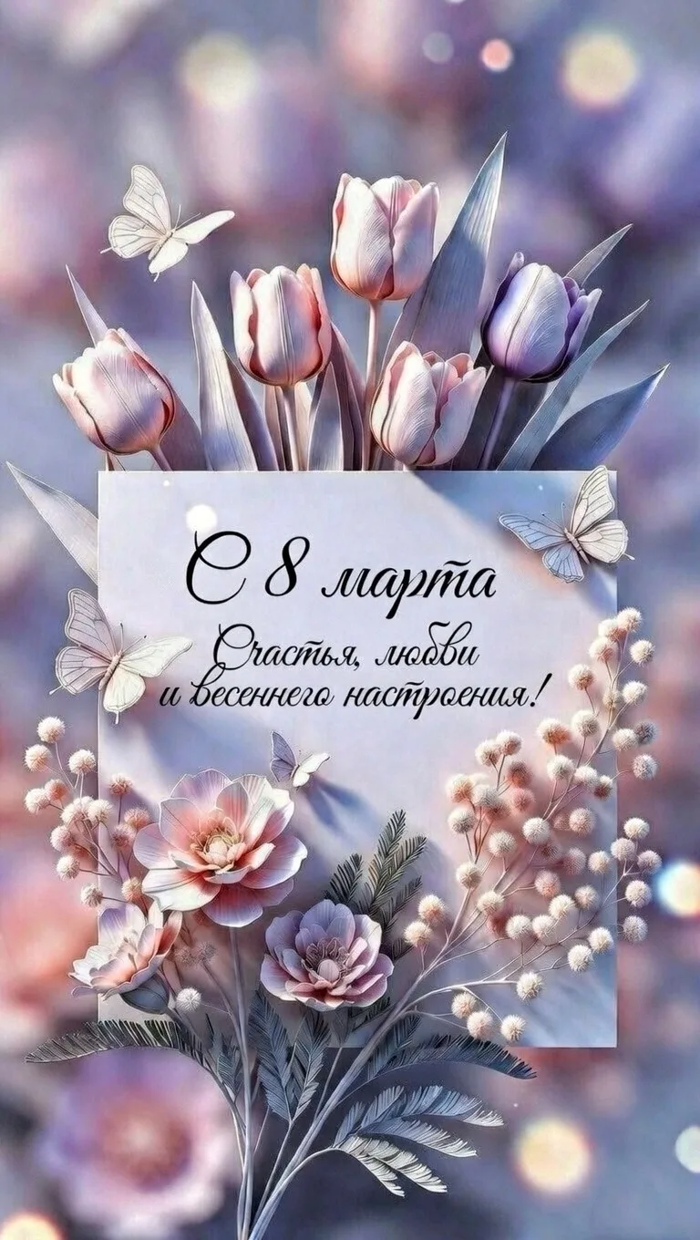 Вот и наступило долгожданное 8 марта, праздник весны, добра и красоты! 🌸  В этот теплый весенний ден