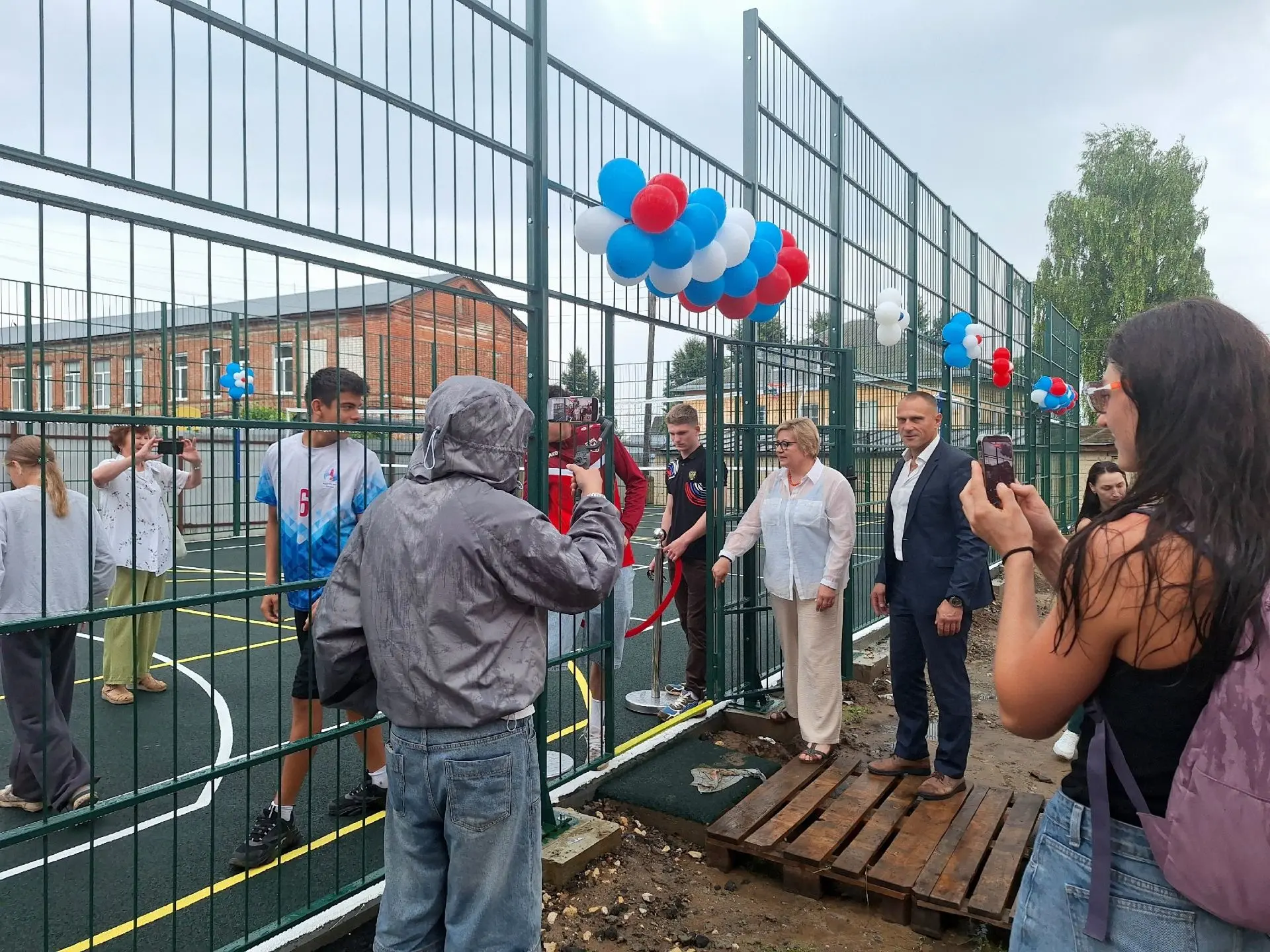 В Павлове и Горбатове открыли новые спортивные площадки ко Дню физкультурника