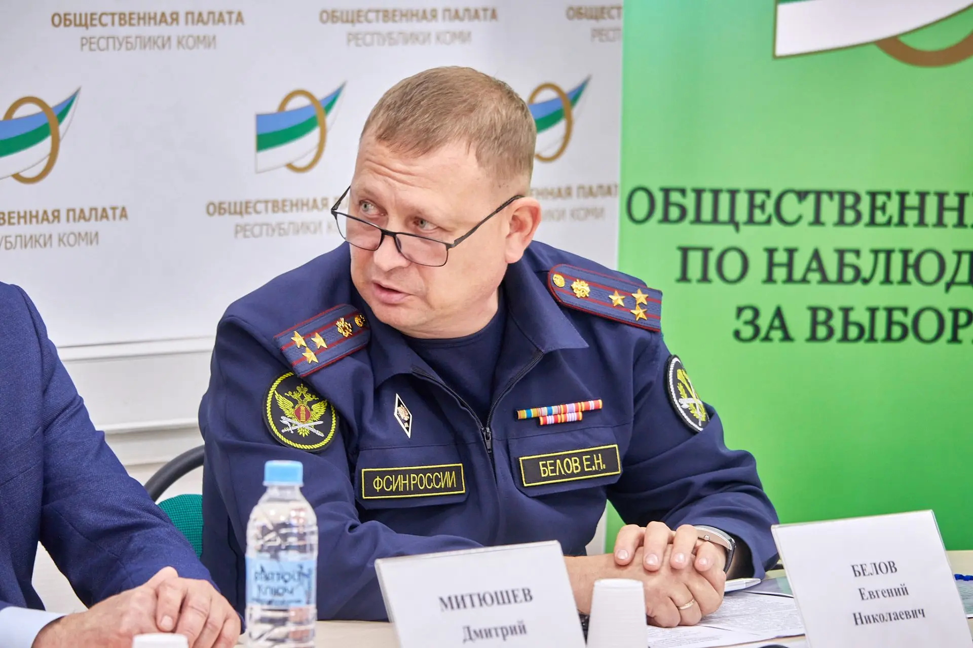 Заместитель начальника УФСИН Коми Евгений Белов принял участие в заседании Общественног...