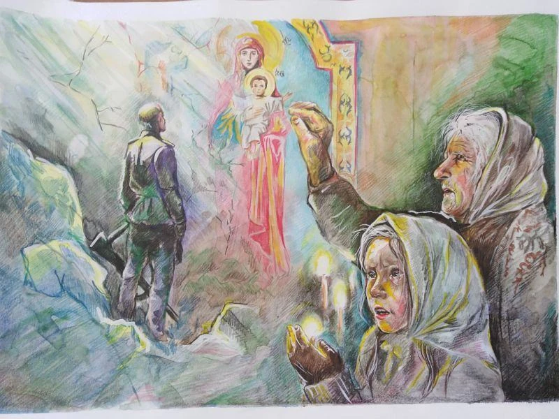 Чебоксарские школьники - в числе финалистов акции "Рисуем Победу" 🇷🇺 С 23 февраля по 9 мая прошёл ма