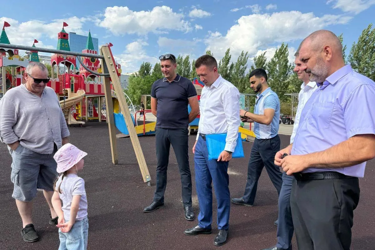 🛝 В Волгограде проверили состояние детских площадок