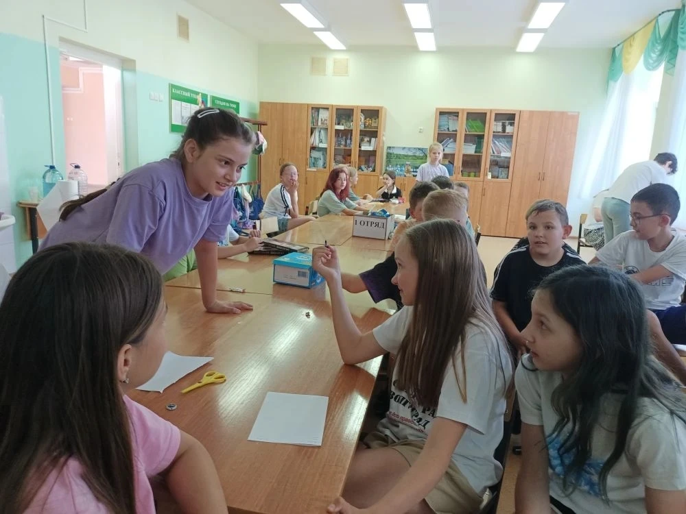 🐻🌲В 4 отряде прошла познавательная викторина под названием «Мир животных и растений». 
🎯Цель этой