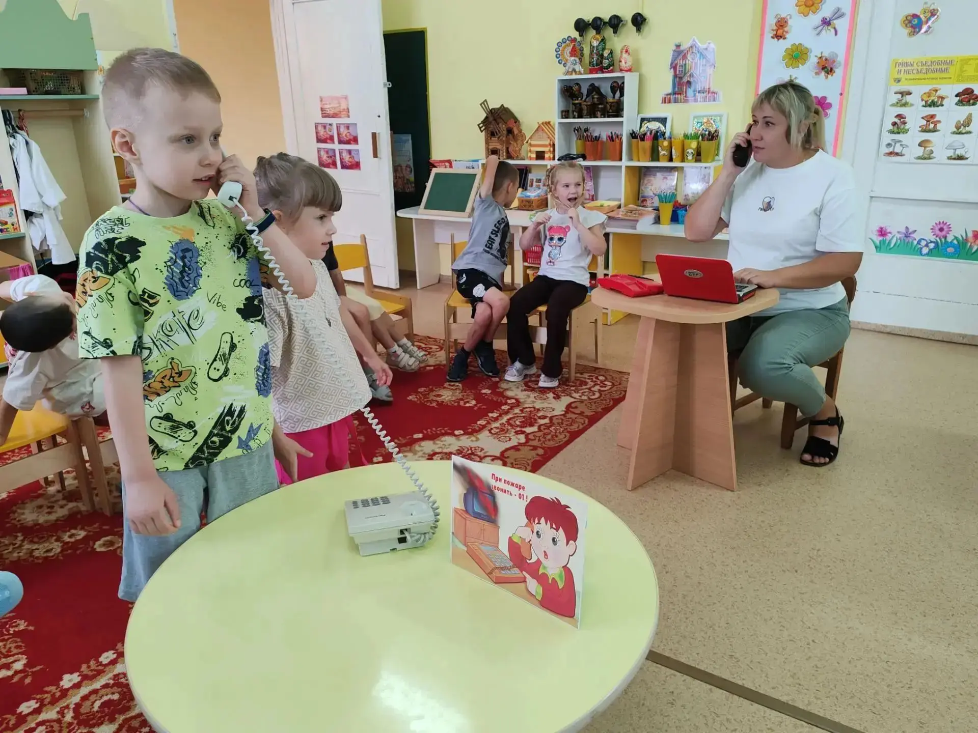 Пообедать он готов —
