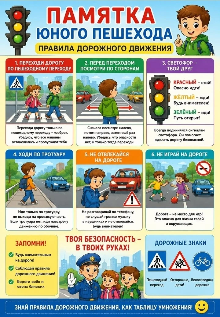 📌Безопасность на дороге — это важно!📌 🙌