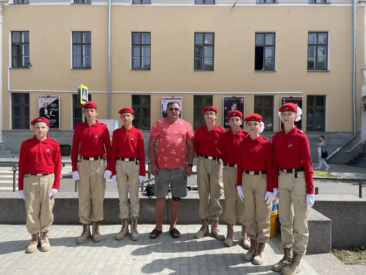 🎉 Юнармейцы ЦО — на праздничном концерте ко Дню города Твери! 🎉