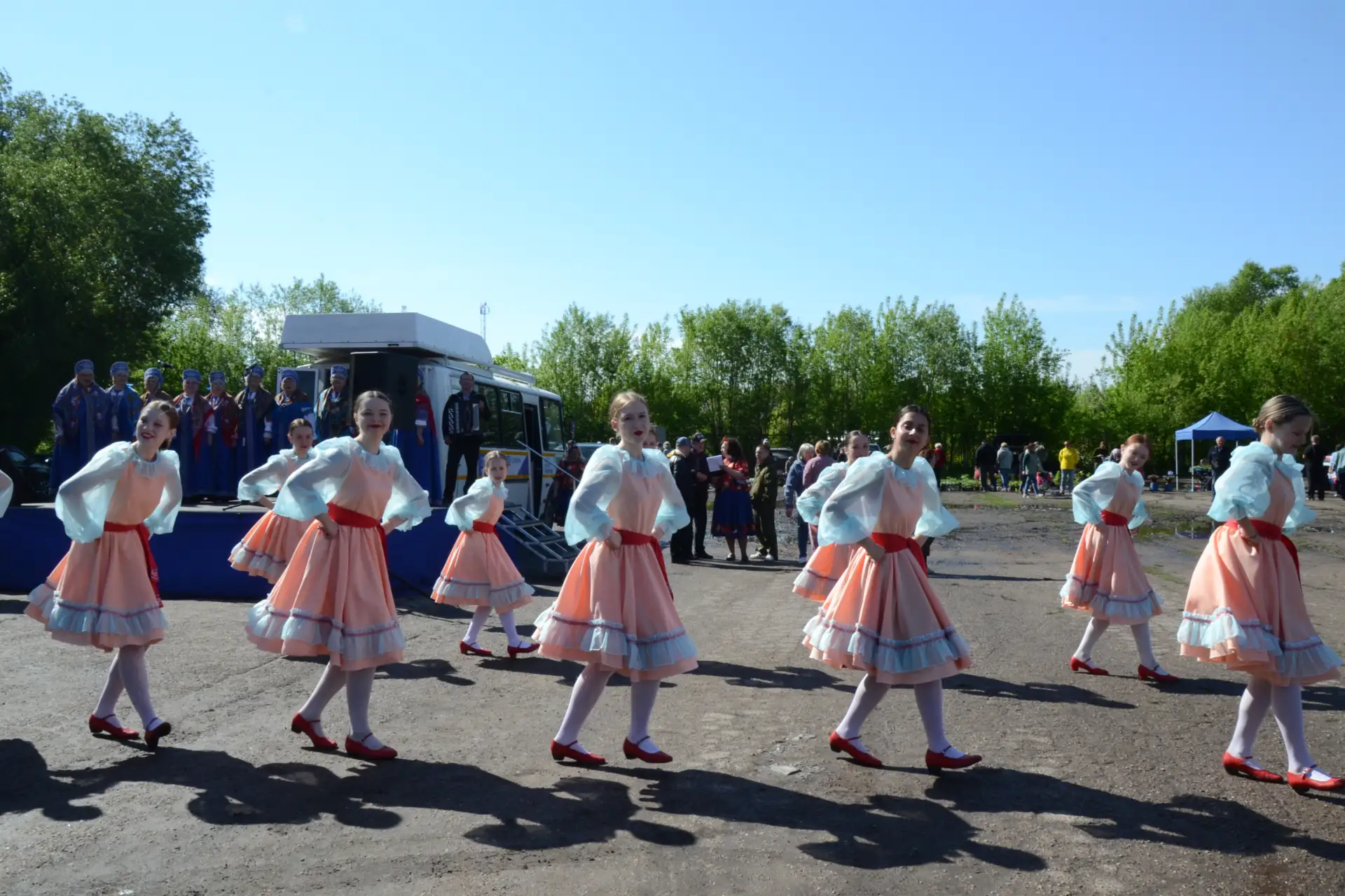 Сегодня, на  вещевом рынке  в городе  Невеле  прошла ярмарка! Главным украшением праздн...
