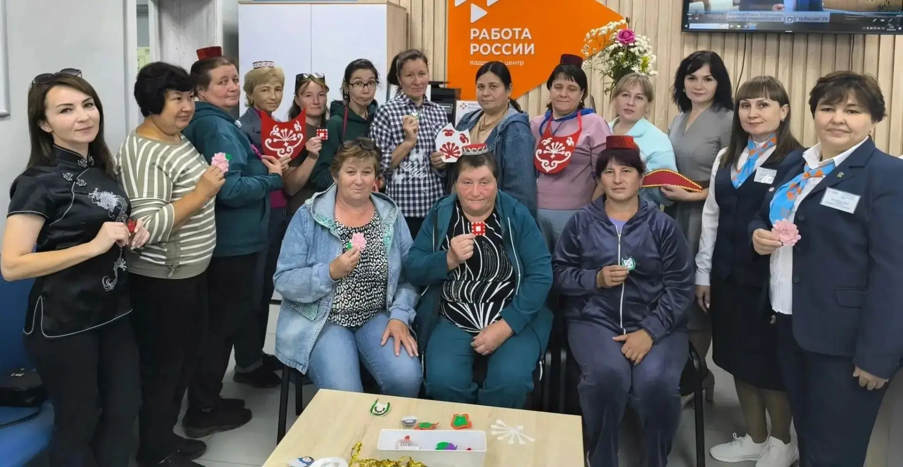 Мастер-класс «Национальные украшения»
25 июня в Центре занятости населения прошел День открытых двер