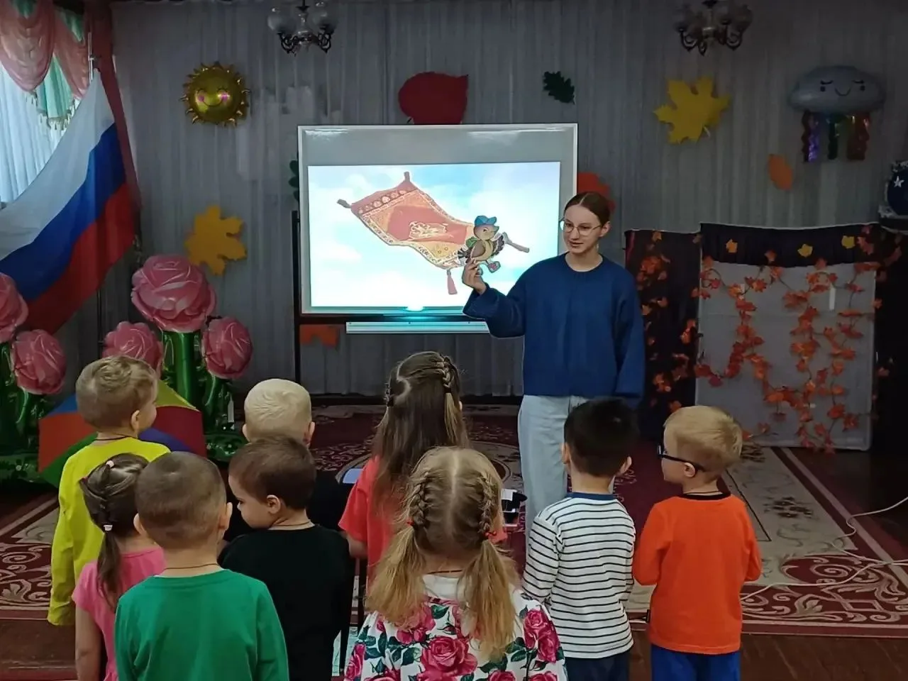 В средней группе № 5 прошло увлекательное занятие по программе «Наша Родина — Россия». ...