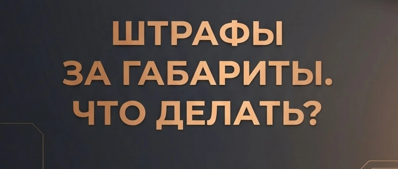 Полезный регламент для вас (как и обещал)
 
Регламент оспаривания штрафов за габариты. 

Сейчас мног