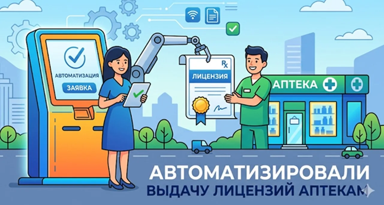 🆕 Как автоматизировали выдачу лицензий аптекам

Процедура выдачи лицензий на фармацевтическую и мед