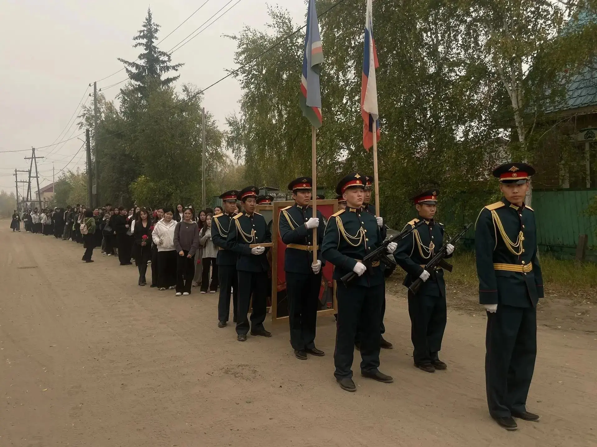 🎖️Студенты почтили память героев в День окончания Второй мировой войны