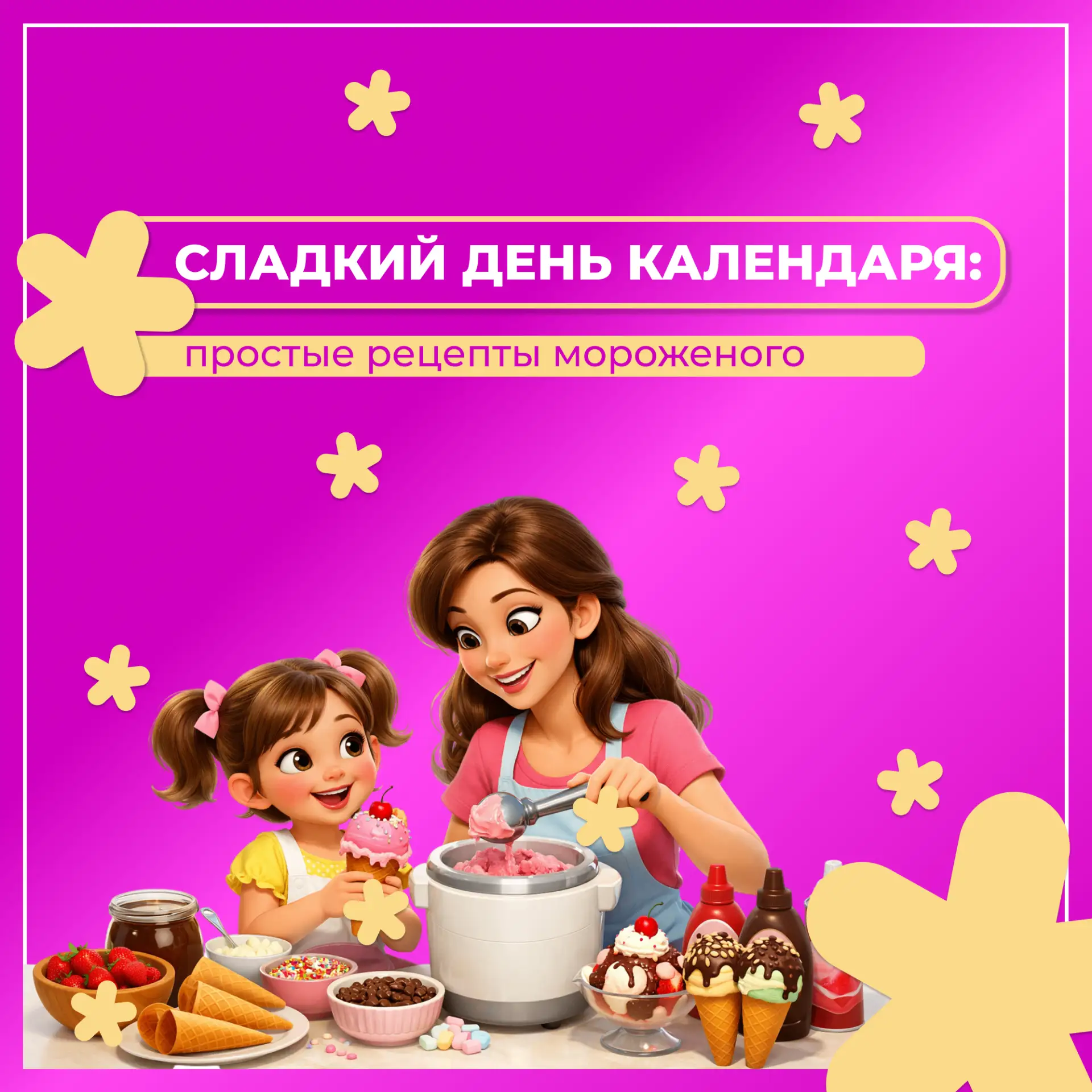 Праздник вкуса

9 июня – Всемирный день мороженого. В честь этого подготовили подборку рецептов, кот