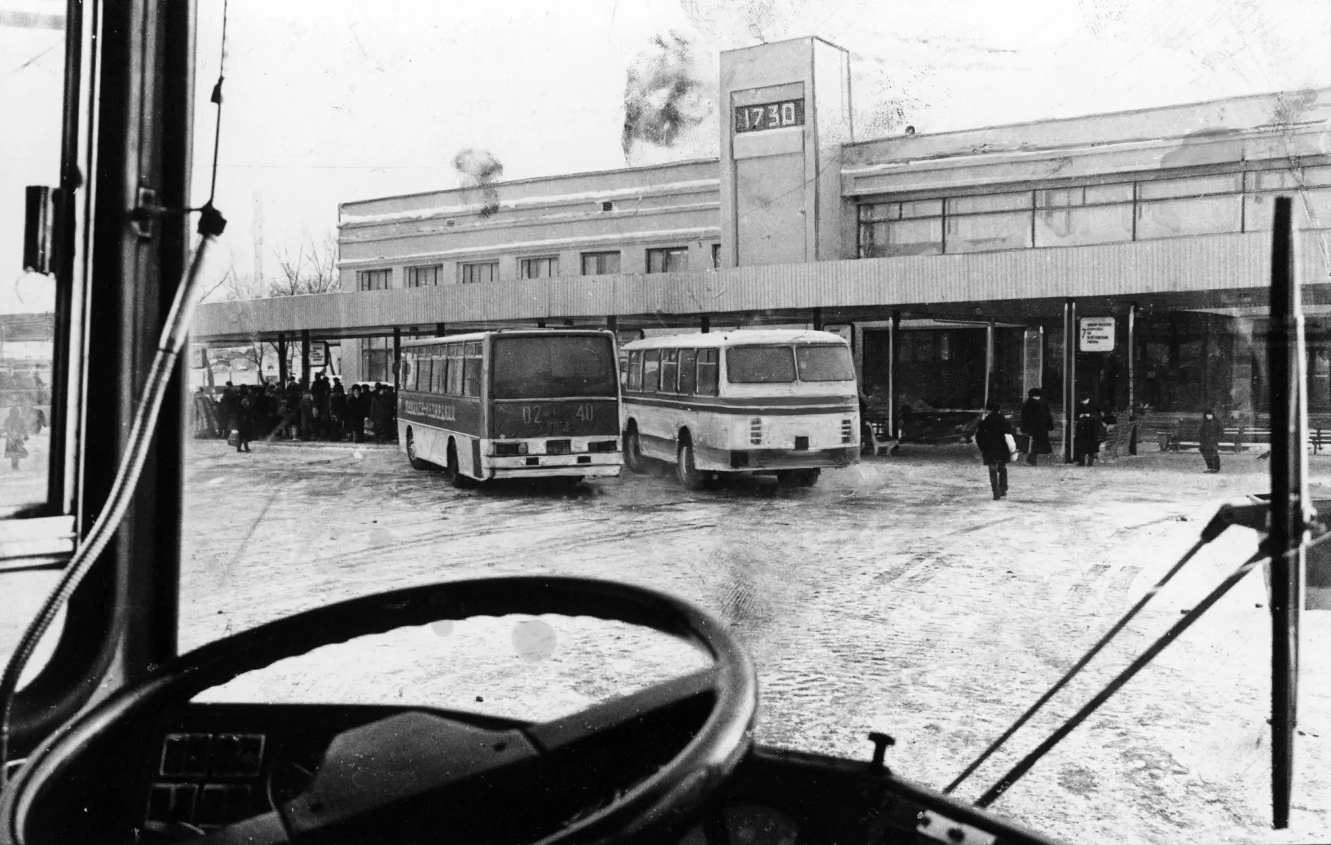 Автовокзал Кемерово 1987. Госархив Кемеровской области.