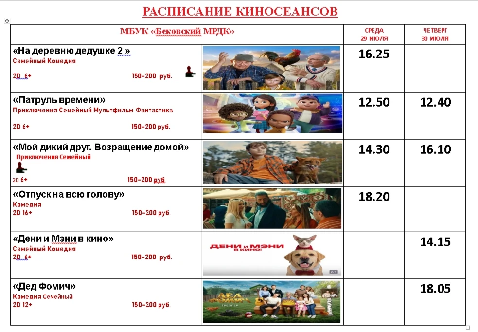 Медиа публикации