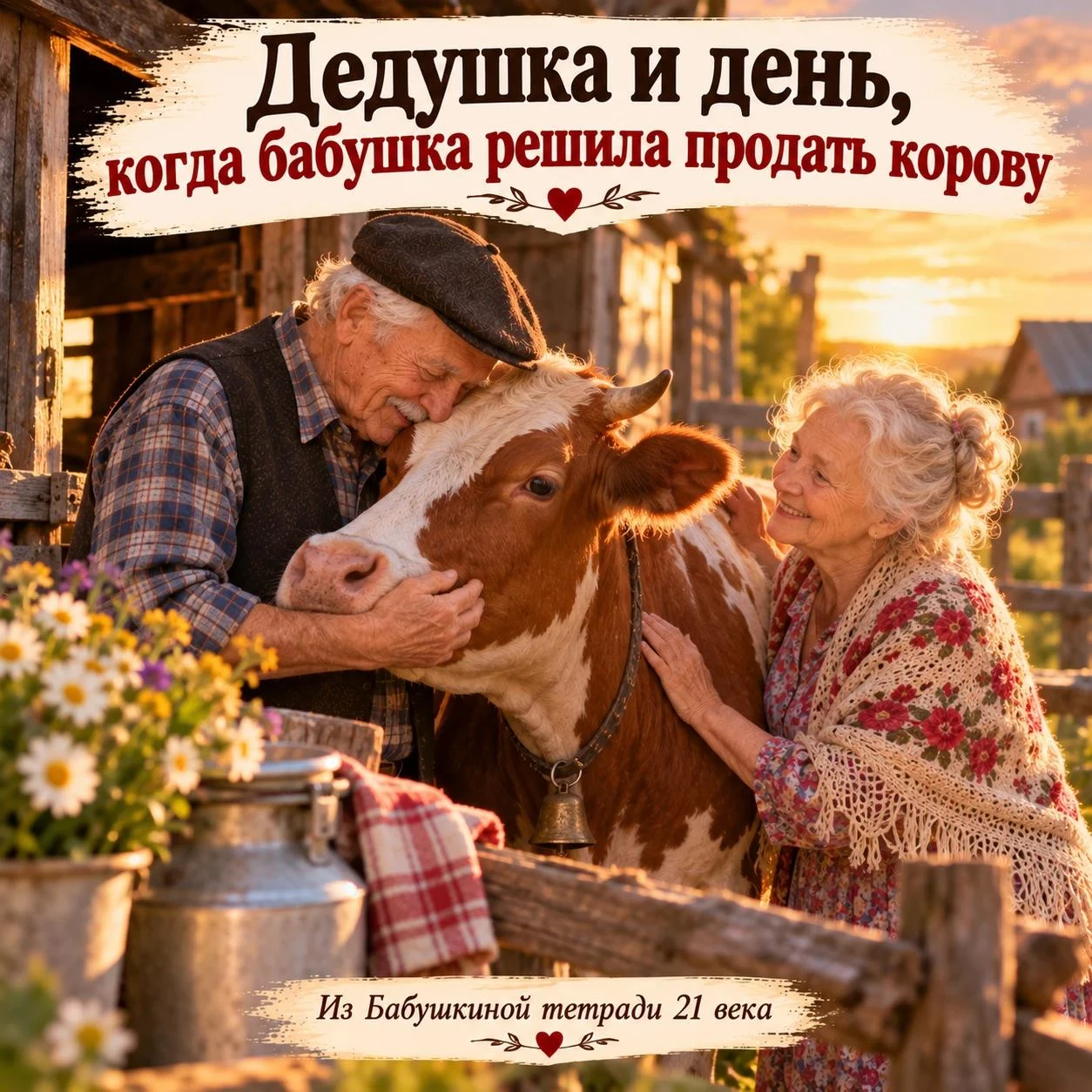 №92 — «Дедушка и день, когда бабушка решила продать корову»