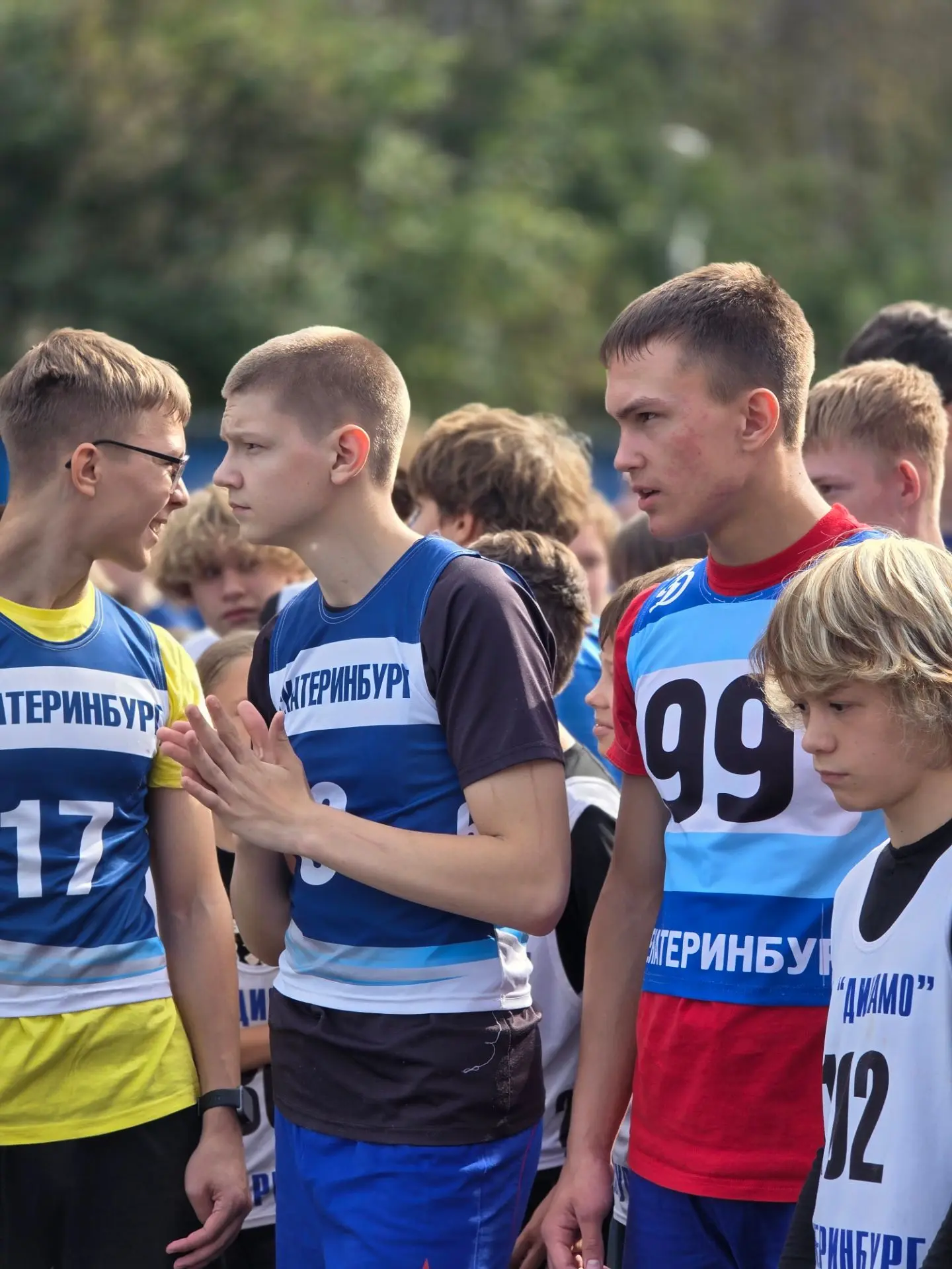 Вчера на базе Динамо прошёл массовый забег