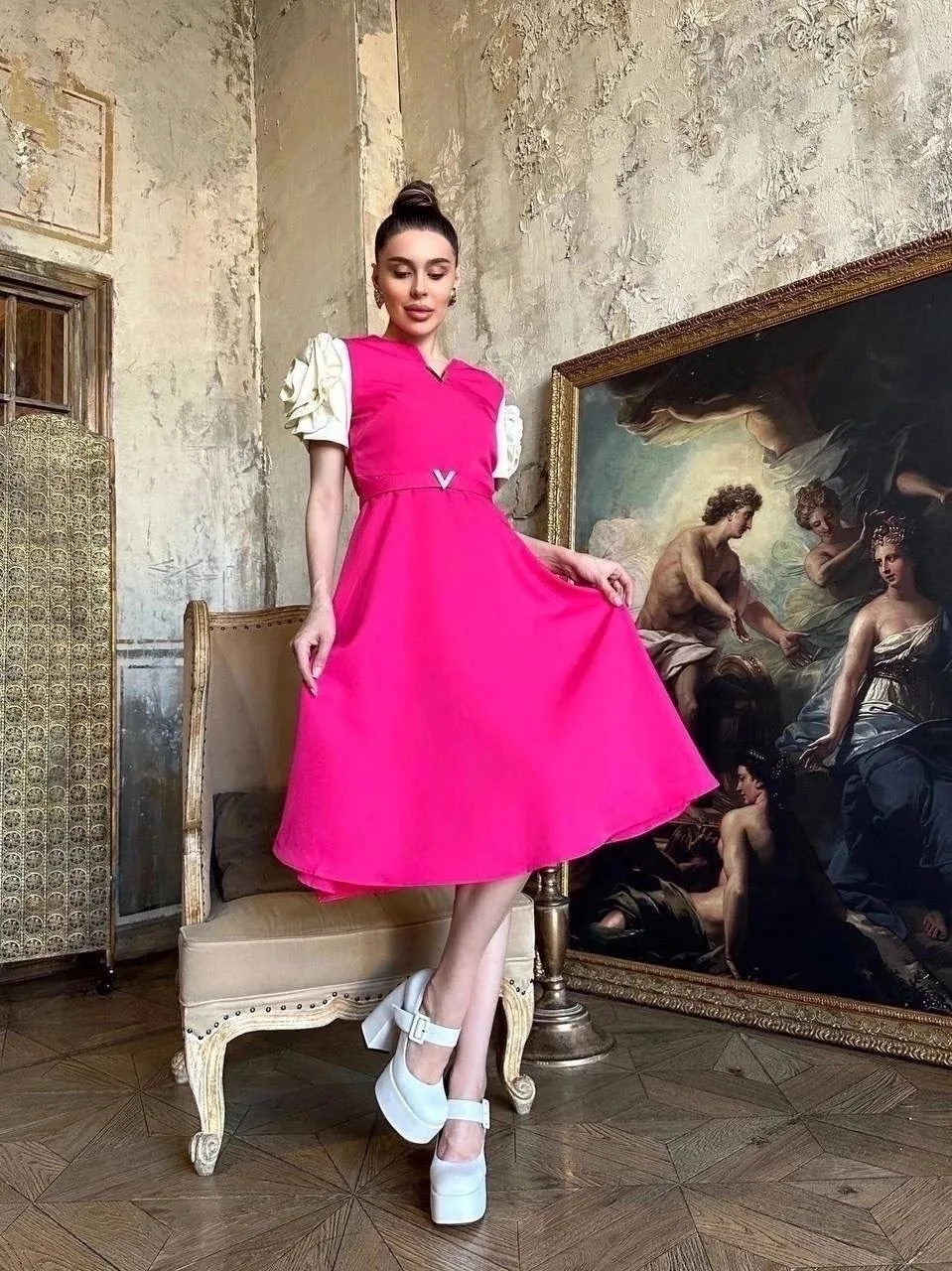 ❌️SALE ❌🏃‍➡️Финальная  цена 🏃❌SALE ❌️ 
❌❌❌ Количество Ограничено ❌❌❌ 

Непринужденное , женственно