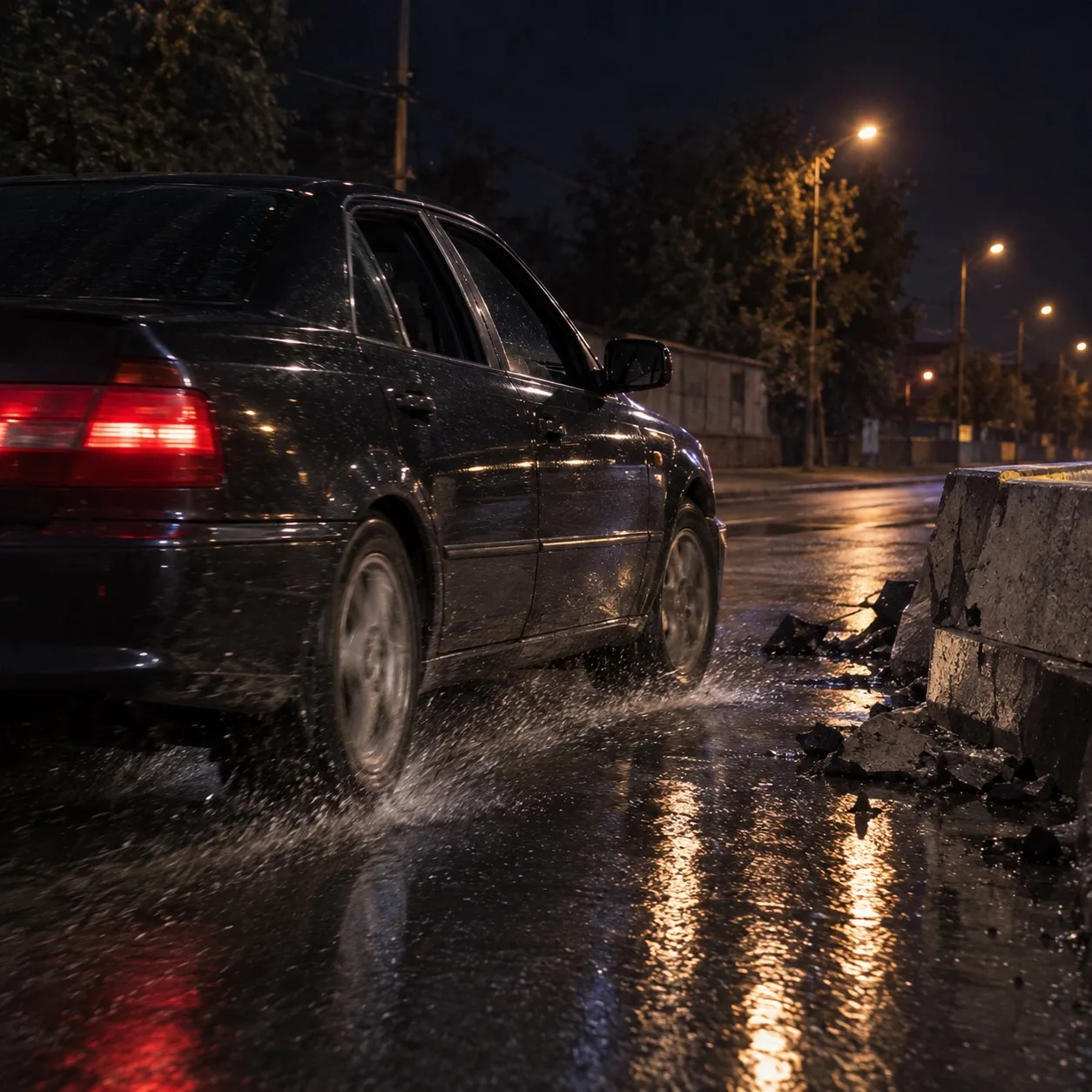 😳 В Антраците пьяный водитель переехал полицейского при попытке сбежать