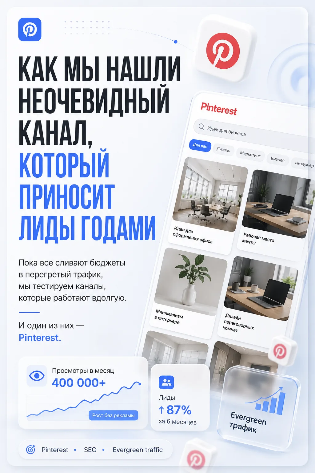 Пока все борются за внимание в одних и тех же каналах, реальные точки роста часто наход...