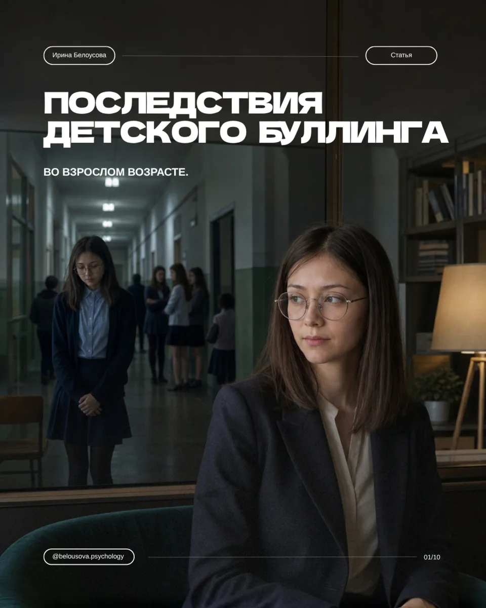 Эхо буллинга во взрослом возрасте