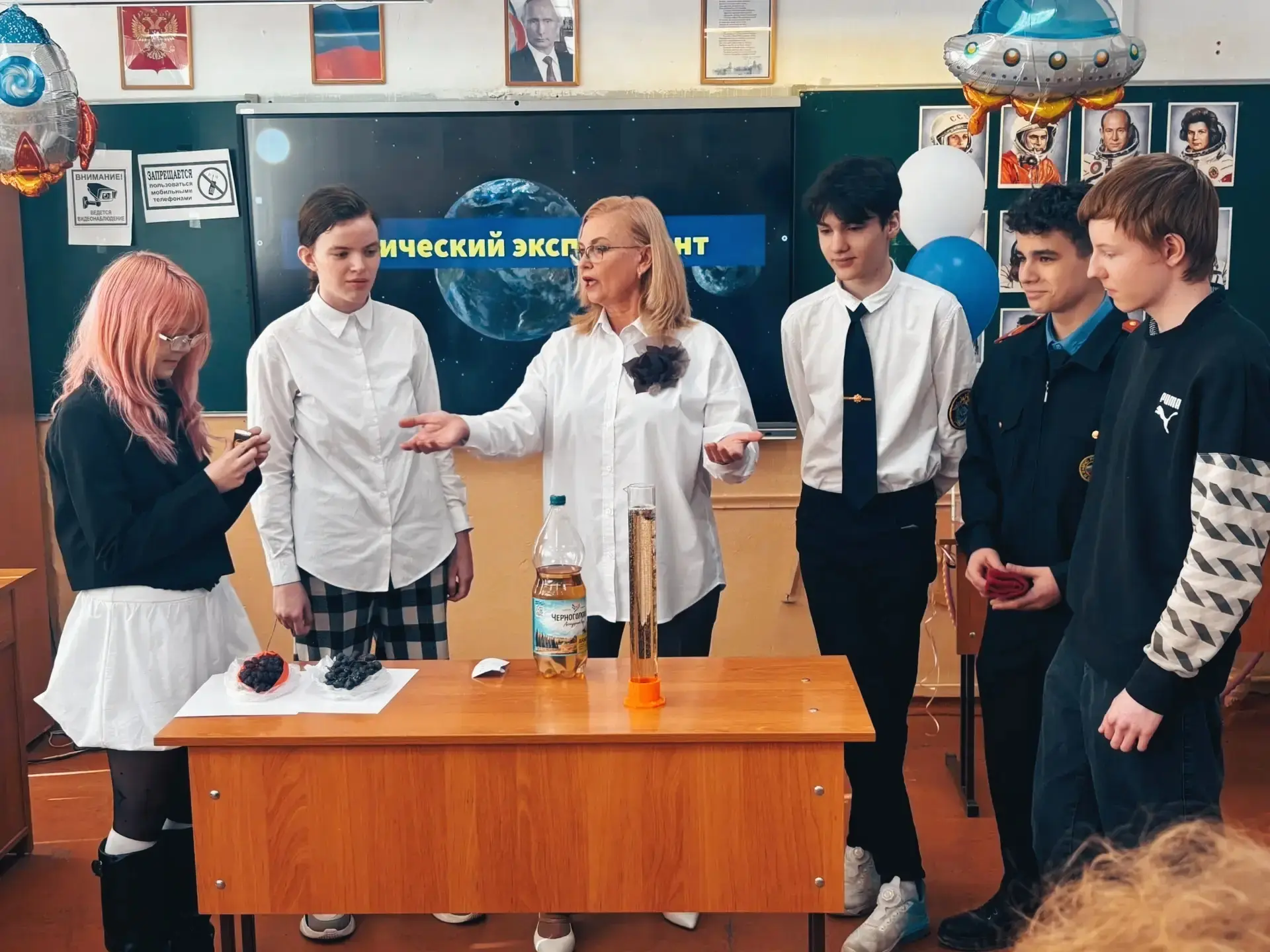 💫8 апреля с большим успехом прошла интеллектуальная игра по физике "Великолепная семёрка в космосе" 