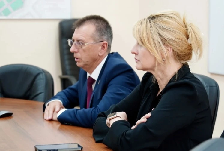Министр восстановления, развития приграничья и строительства Курской области Светлана Д...
