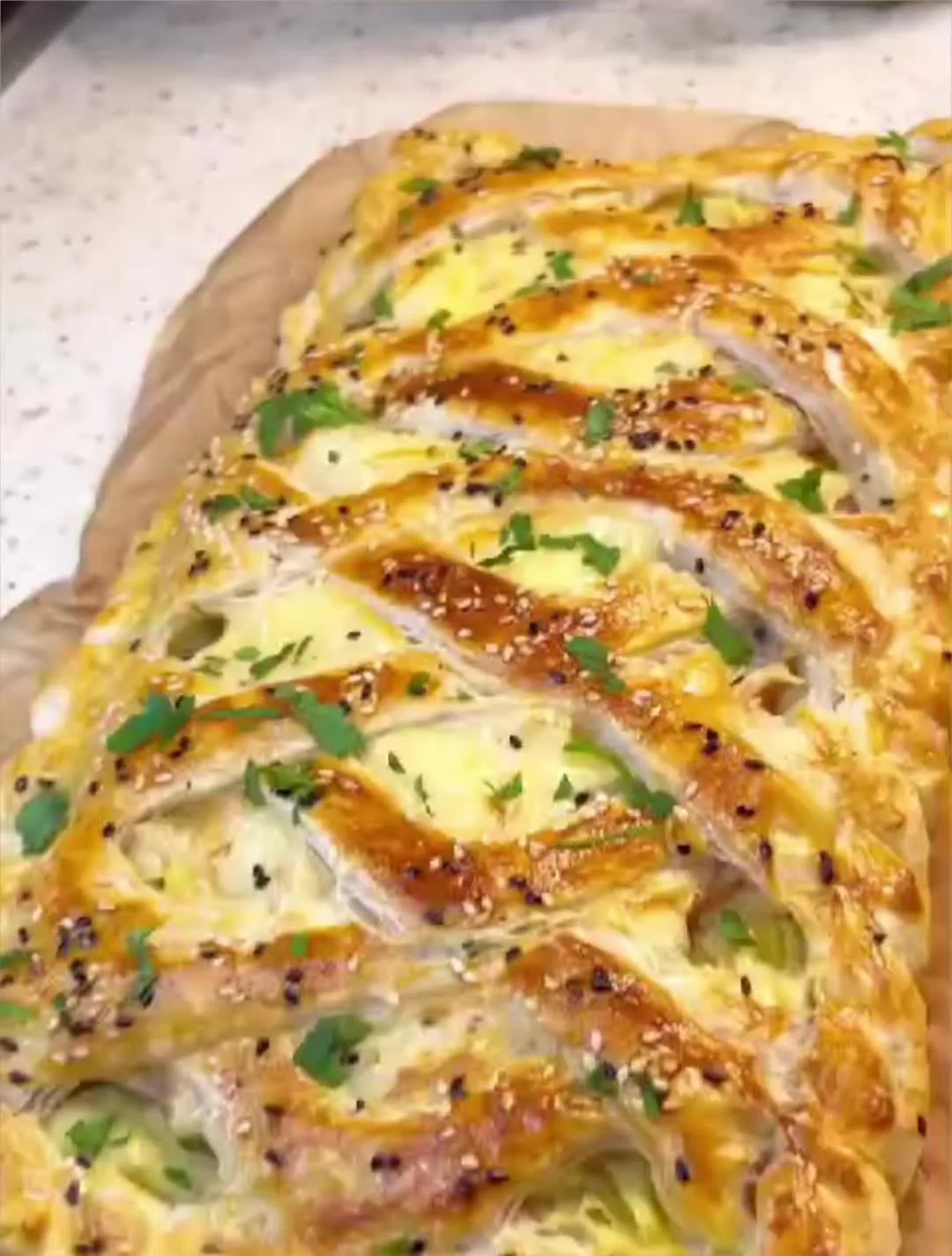 Сытный пирог с картофелем 🥔 👍