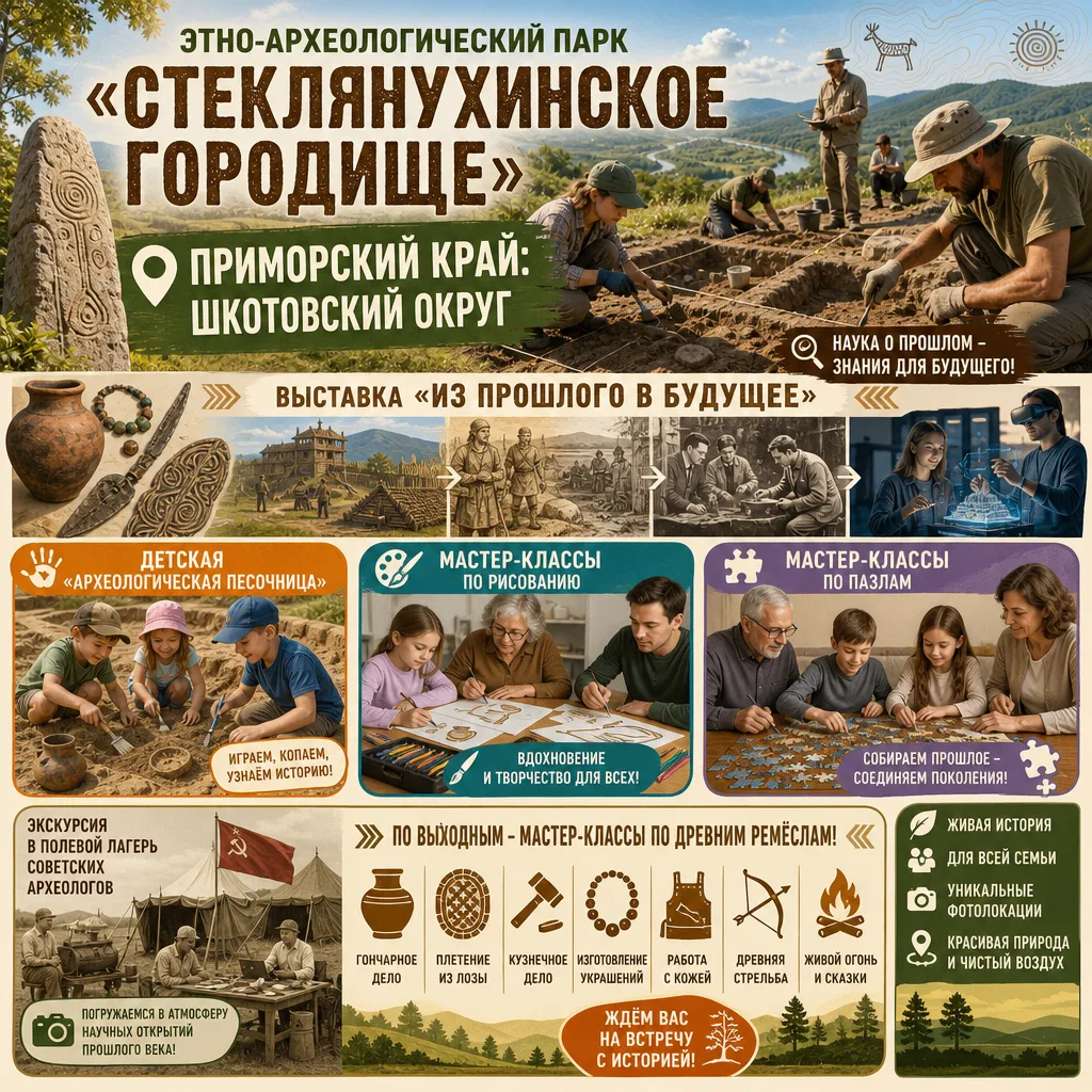 🛖Этно-археологический парк у вас под боком!