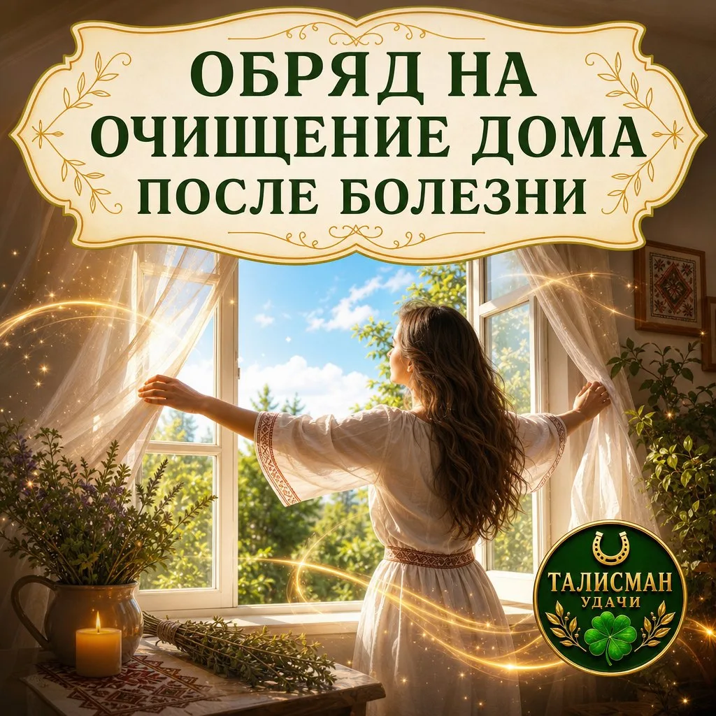 🪄 ОБРЯД НА ОЧИЩЕНИЕ ДОМА ПОСЛЕ БОЛЕЗНИ