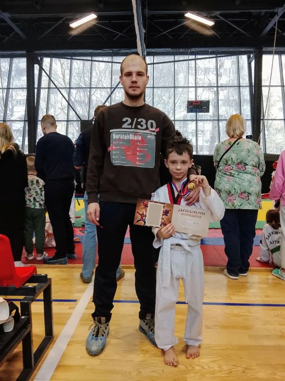 🥋 Первое место на фестивале по тхэквондо!

🔥 Андрей из 3-А класса стал победителем Фестиваля по тх